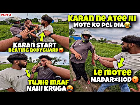 Karan ne atee hi mote ko pel dia😂|Neeraj mote tujse compromise nahi hoga🤬|Kawa h2r