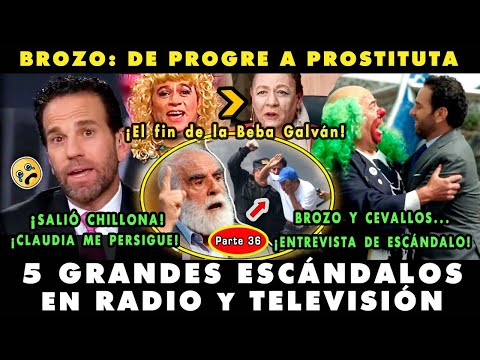 ¡Las GRANDES POLÉMICAS de BROZO! TOP 5 ESCÁNDALOS EN RADIO Y TELEVISIÓN (36) LORET CHILLÓN