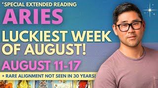 Aries - JACKPOT! HUGE PAY OFF LIKE YOU NEVER SEEN 🎰🔥 Aug 11-17 Tarot Horoscope