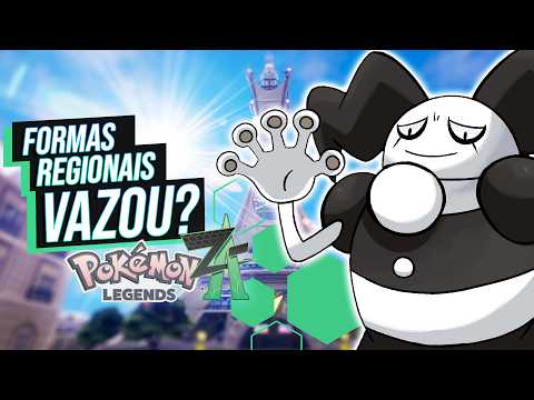 VAZOU? AS FORMAS REGIONAIS DE LUMIOSE EM POKÉMON LEGENDS ZA!