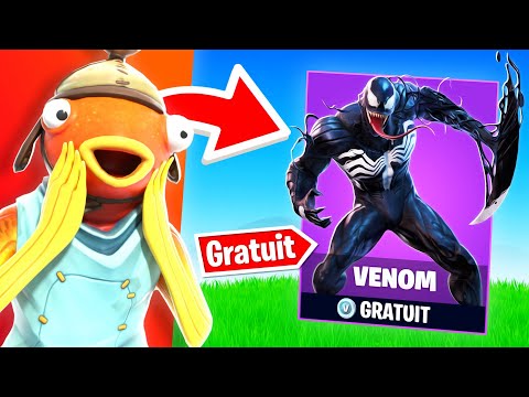 Skin VENOM GRATUIT ! Je le DEBLOQUE mais faut juste que je gagne la cup 😂 (Live BDD)
