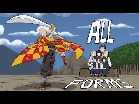 SAITAMA’s Parody Breathing - All Seven Forms (Fan Animation)