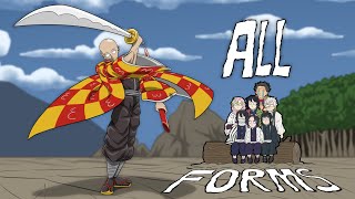 SAITAMA’s Parody Breathing - All Seven Forms (Fan Animation)