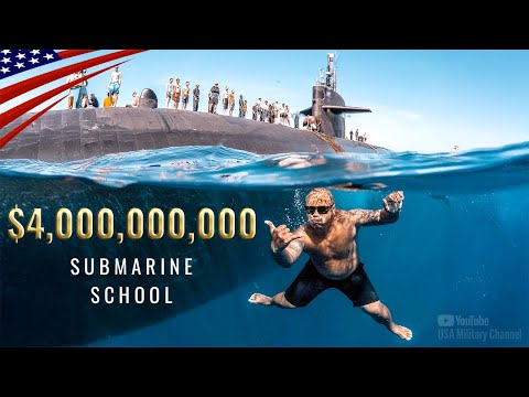 Work on $4 Billion Submarines – Inside the U.S. Navy Submarine School