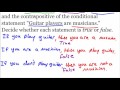 Analyzing Conditional Statements in Geometry