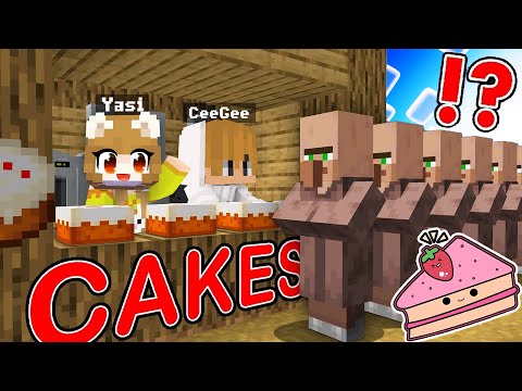 Opening A Cake STORE In Minecraft!