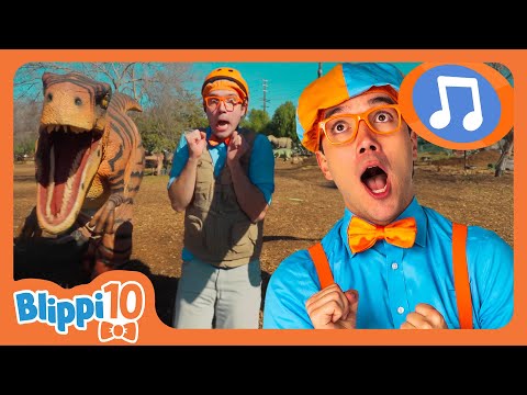 BLIPPI Ranks The BEST DINOSAURS | Blippi Songs｜Kids Songs｜Trucks for Kids