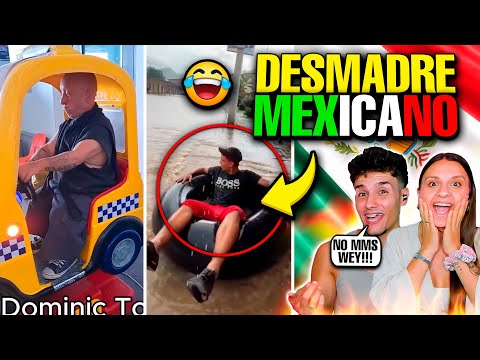 MI SOBRINO REACCIONA a *DESMADRE MEXICANO*🥰🇲🇽😂🇲🇽 ¡¡Están muy locos!!