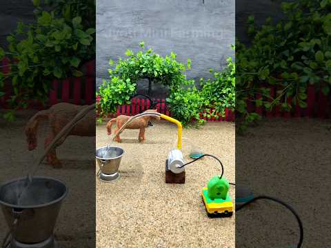 Diy small tractor ideas mini motor water pump project # 350