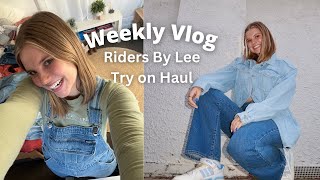 Weekly Vlog + Riders By Lee try on haul!