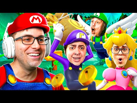 MARIO PARTY JAMBOREE com o̶s̶ a̶m̶i̶g̶o̶s̶  Alanzoka, Bitgamer e MrFall!