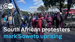 YouTube video thumbnail: 50 Years After the Soweto Uprising, South Africans Still Demand Change