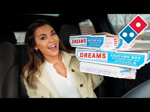 I ORDERED THE ENTIRE DOMINO’S MENU TO REVIEW! 🍕🔥