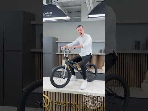Life size Chocolate BMX! 🚲 I’m taking this sweet ride to the skate park!#amauryguichon #chocolate