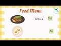 Food and Numbers in Video