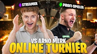 ICH MUSSTE GEGEN DARTPROFI ARNO MERK IM TURNIER SPIELEN! 😱🎯