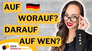 ✅VERBEN MIT PRÄPOSITIONEN endlich verstehen! (Deutsch lernen | Grammatik A2 | B1 | B2 | C1| C2)