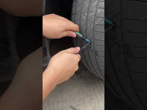 DIY tire puncture repair ?‍? ?