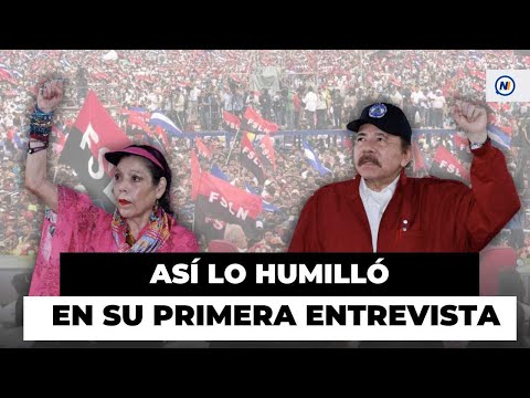 ⚠️▶️ En su primera entrevista como "presidente" Murillo CALLA Y HUMILLA a Ortega