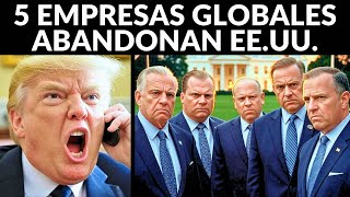5 gigantes abandonan EE.UU. por aranceles: Ford, Walmart, Nike, General Motors, Harley Davidson