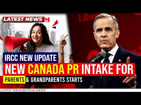 New Canada PR Intake for Parents & Grandparents Starts July 28 | Canada Immigration