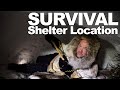Shelter Location Selection in Survival Situations