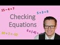 Understanding Equations and Solutions
