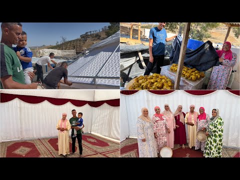 القاعة وجدات 💃مكاين غير شطح ردح كلشي واجد كنتسناوا غير الضيوف 💃سبوع بنتي دايز على حقوا وطريقوا 🤲