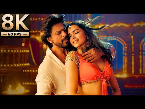 8K Remastered   Manwa Laage  , Deepika Padukone, Shahrukh Khan ,  Happy New Year