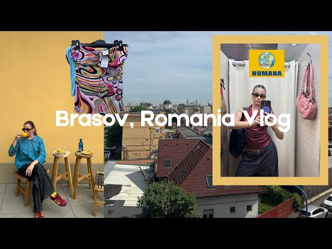 A week in BRASOV, ROMANIA | Thrifts, food, coffee - The WAG life