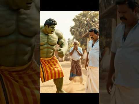 Tamil Hulk Vs Local Guy | Hulk in Dhoti Speaks Tamil! @VibesofAI