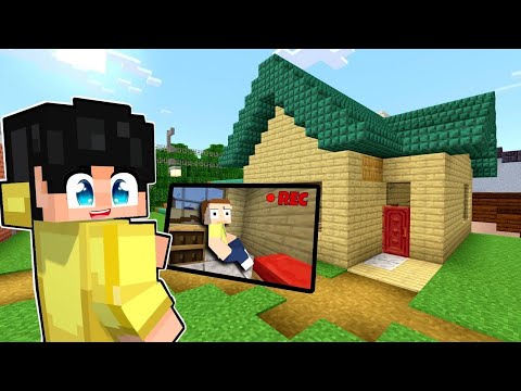 Using Security Cameras To Cheat In Minecraft Hide And Seek! ( Tagalog )