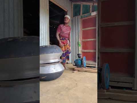 Why is the machine running in front of the door?