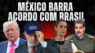 PRESIDENTE  do MÉXICO se AFASTA de LULA! MOTIVO? TRUMP, MADURO e AÇÃO na VENEZUELA