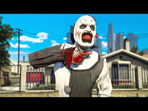 Invisible Art The Clown Trolls Cops In GTA 5 RP
