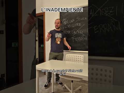 I prof in supplenza #shorts #ironia #prof #studenti #studio #scuola #studiare