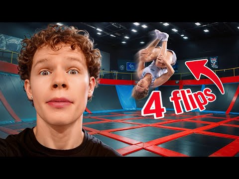 I Almost Did a QUADRUPLE BACKFLIP?!