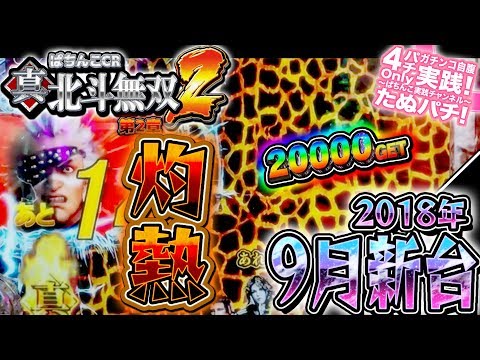 CR真・北斗無双 第2章　これは・・・打てる！？パチンコ新台実践『初打ち！』2018年9月新台＜Sammy＞【たぬパチ！】