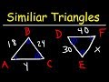 Exploring Similar Triangles and Proportions