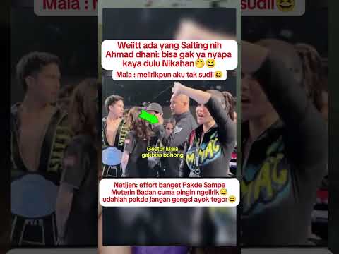 Ada yang Salting nih😅 #shorts #ahmaddhani #maiaestianty #elrumi #artist #selebriti #viral #fyp