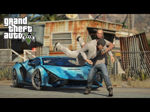 Gifted Lamborghini Sian to Trevor #shorts