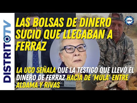 🔴La UCO señala que la testigo que llevó el dinero de Ferraz hacía de 'mula' entre Aldama y Rivas🔴