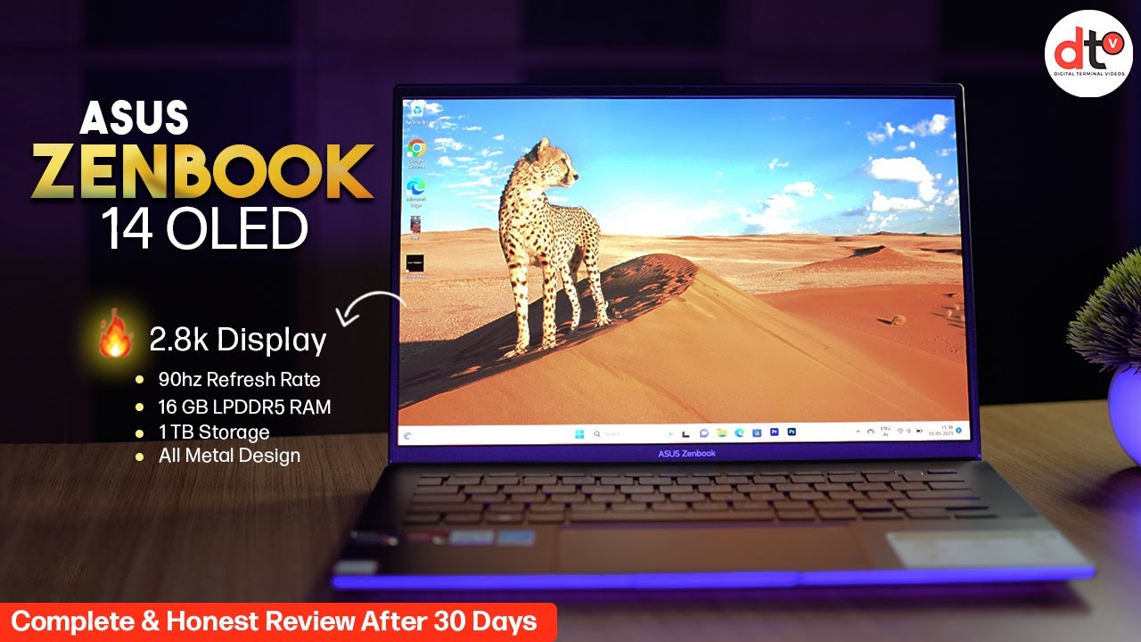 Asus Zenbook 14 OLED UM3402Y review: Beauty and brains with all-day  endurance