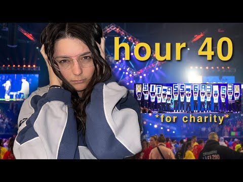 I didn't sleep (or sit) for 46 hours straight🎗️