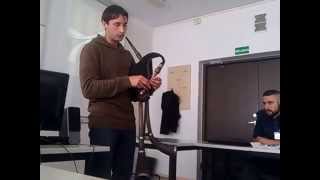 Двухбурдонная дуда / Belarusian two-drones bagpipe