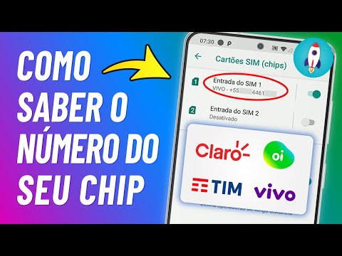 Como SABER O NÚMERO do Chip do Celular (2025) - Atualizado
