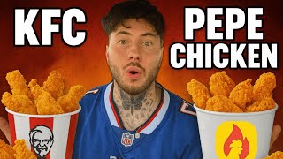 KFC VS PEPE CHICKEN ! 😨