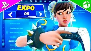 Trying the BEST EXPONENTIAL Settings & Sensitivity in Fortnite..