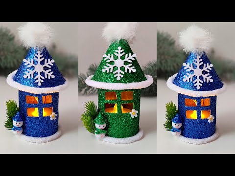 Christmas Lantern ☃️🎄Christmas Decorations 🎄Christmas craft idea