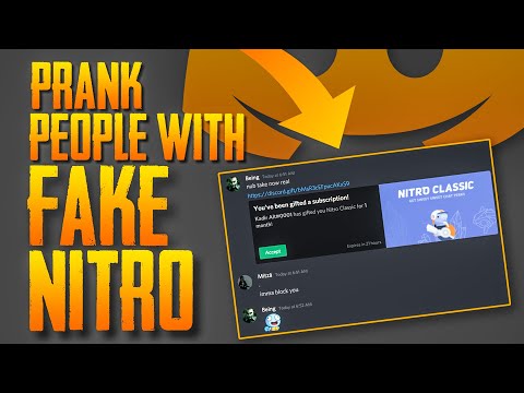 fake discord nitro gift link